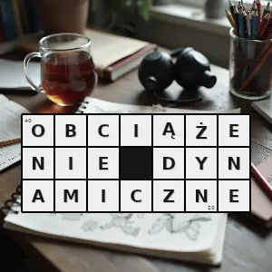 Rozwiązanie krzyżówki: gwałtowne działanie sił zewnętrznych na dane ciało lub siły bezwładnościowe powstające wskutek przyspieszenia masy ciała - obciążenie dynamiczne | hasła, synonimy i podpowiedzi Hasło krzyżówkowe gwałtowne działanie sił zewnętrznych na dane ciało lub siły bezwładnościowe powstające wskutek przyspieszenia masy ciała - obciążenie dynamiczne – rozwiązanie, synonimy, podpowiedzi i definicje krzyżówkowe